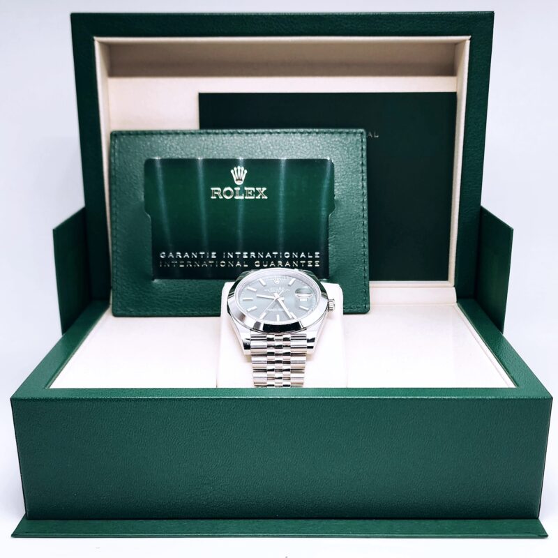 Rolex Datejust 41 Mint Green - Image 3