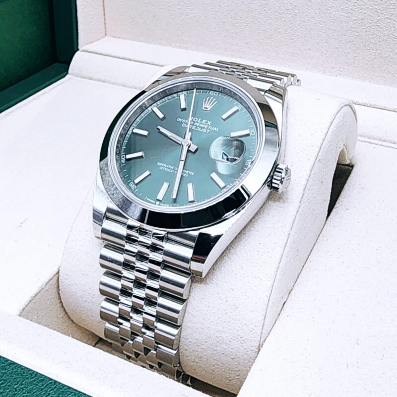 Rolex Datejust 41 Mint Green - Image 2